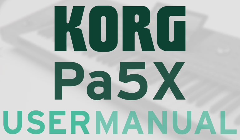 Pa5X User Manual